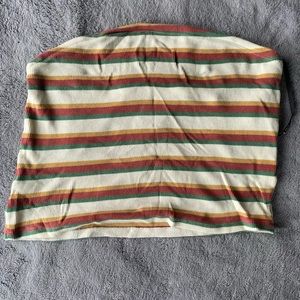 Volcom striped tube top